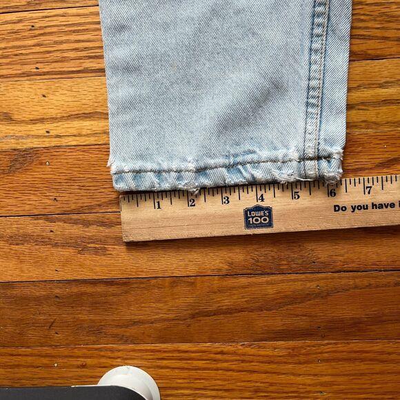 Vtg Gap Denim Classic Fit Jeans Women Size 12 Reg Blue Light Wash High Rise Mom - Picture 12 of 14